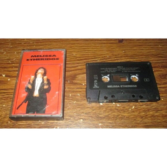 Melissa Etheridge (self-titled) on cassette (Island Records, 1988) - Picture 1 of 4